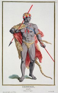 カリブ海の男、1780